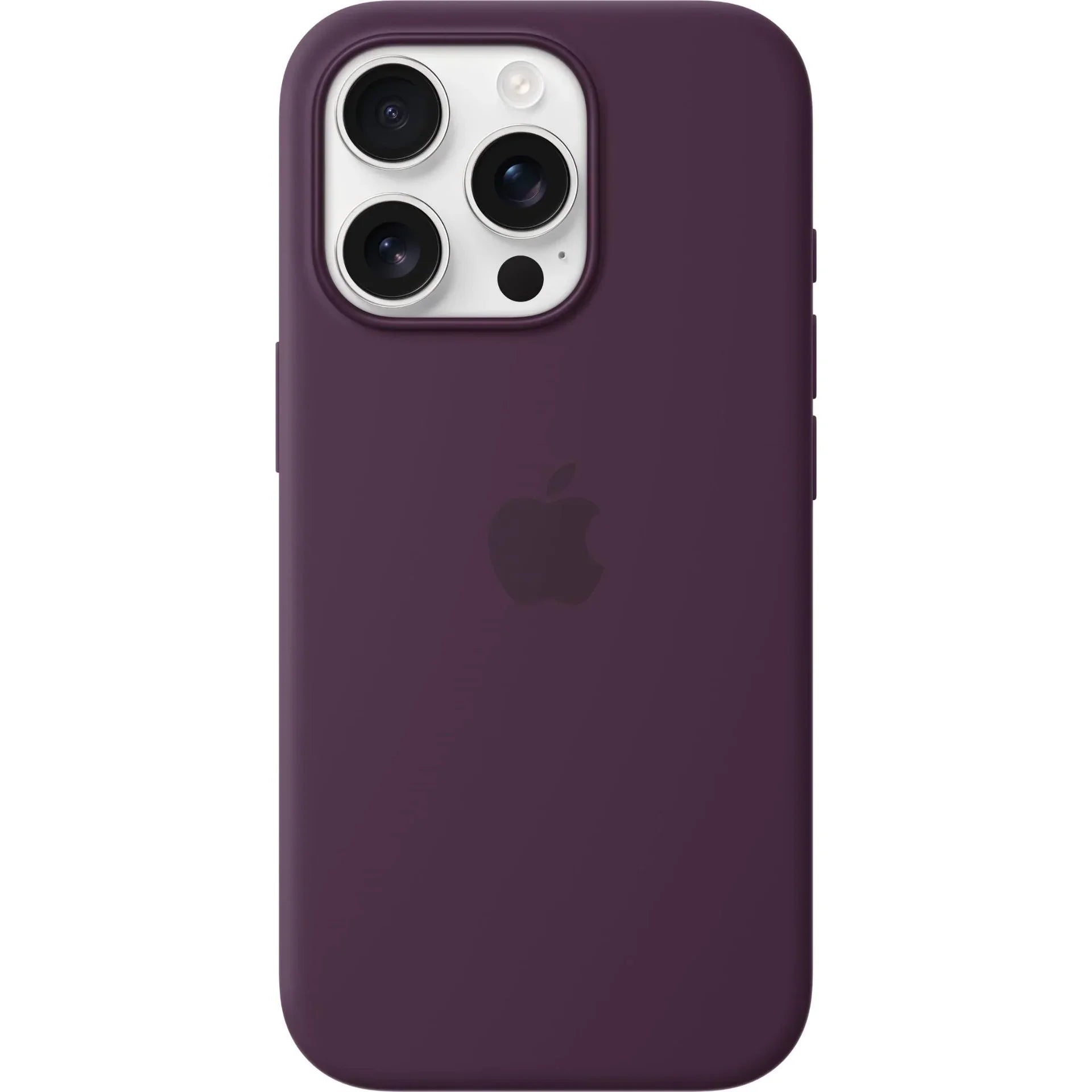 Apple iPhone 16 Pro Silicone Case with MagSafe - Plum - Tashqila Apple iPhone 16 Pro Silicone Case with MagSafe - Plum - Tashqila