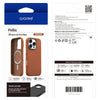 iPhone 16 Pro Max Araree Pellis Magsafe Cover - Brown - Tashqila iPhone 16 Pro Max Araree Pellis Magsafe Cover - Brown - Tashqila