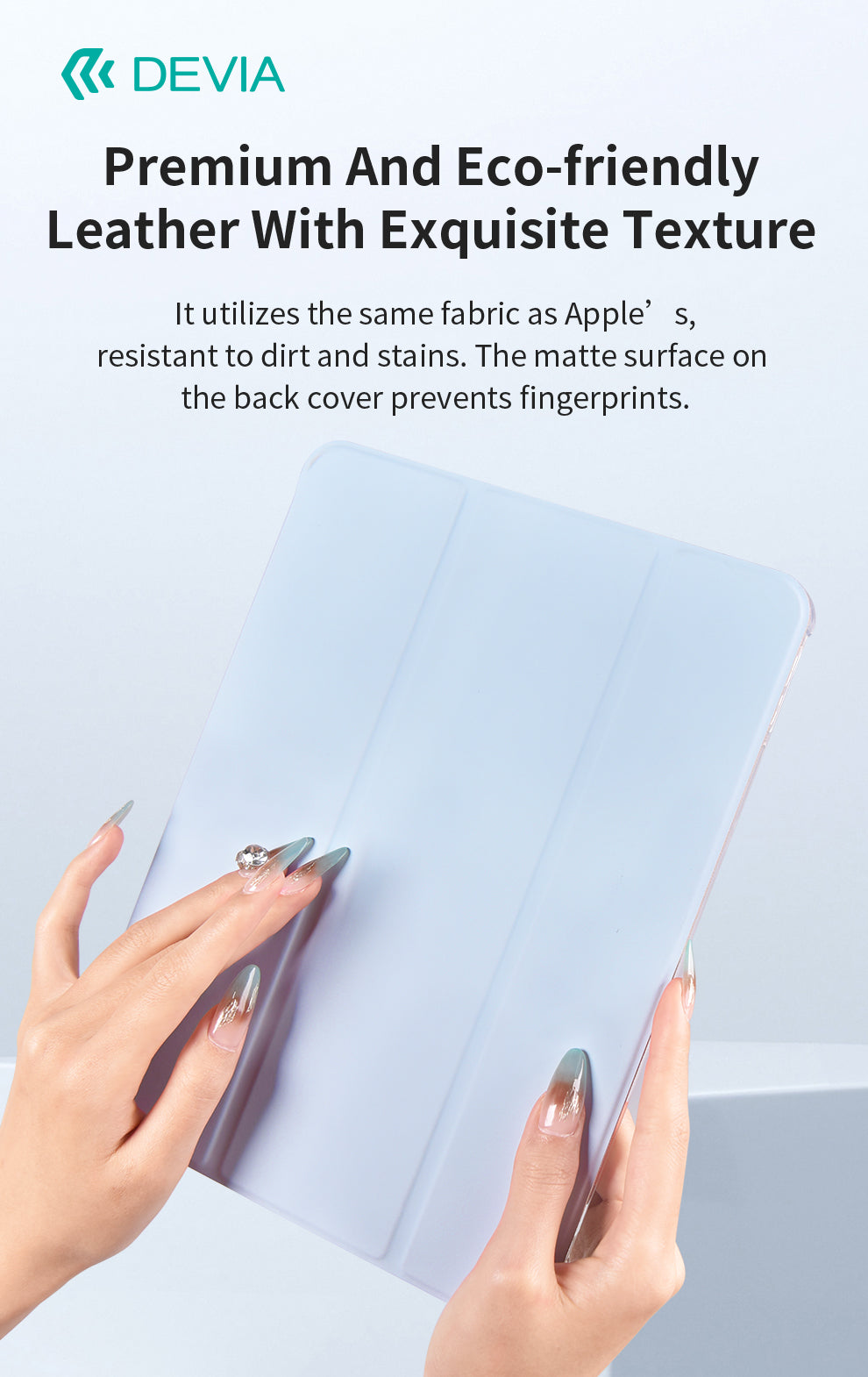 Devia Apple iPad Pro 11(M5) /Pro 11(M4) Cool Series Protective Case - Blue