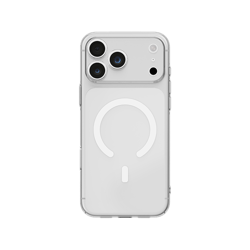 iPhone 18 Pro, Uniq Hybrid Airsuit Magclick Cover, Glossy Clear