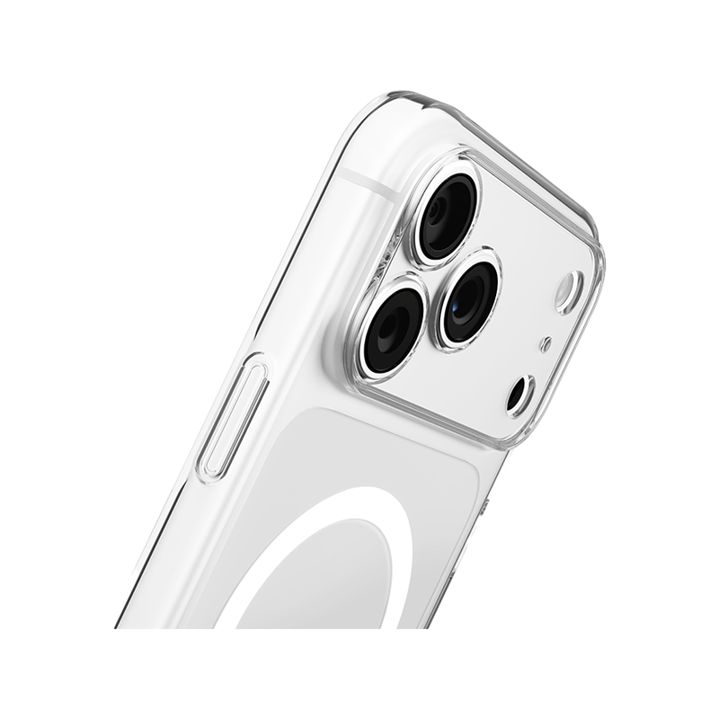 iPhone 18 Pro, Uniq Hybrid Airsuit Magclick Cover, Glossy Clear