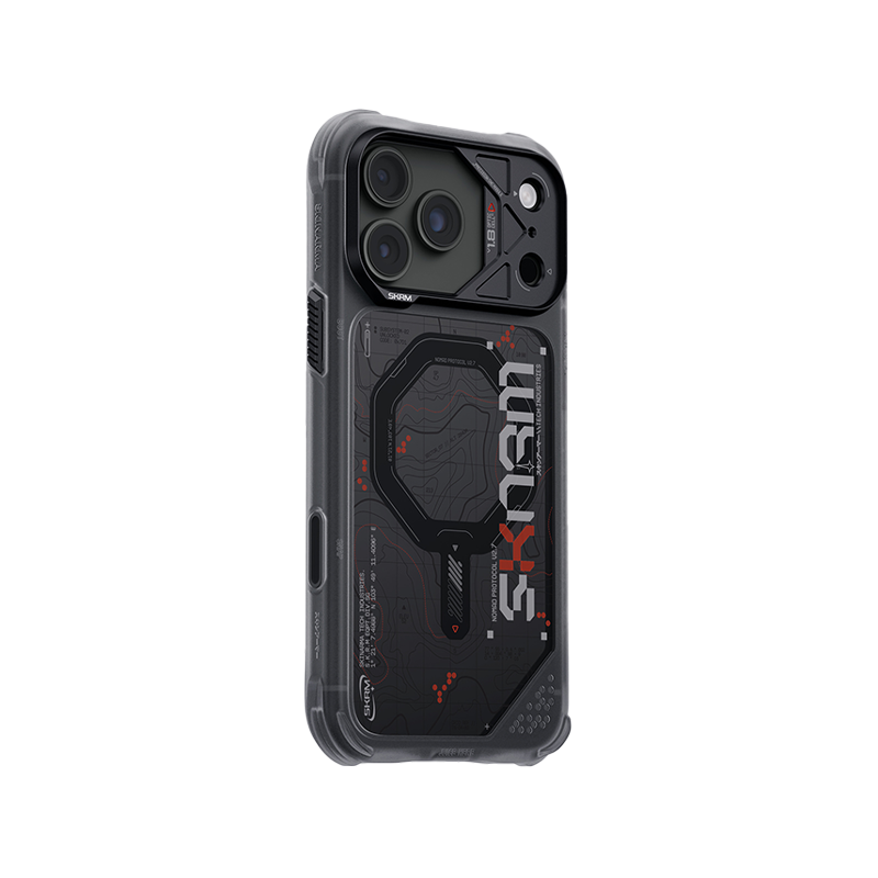 iPhone 18 Pro Max, SkinArma Sonar Cover, Black