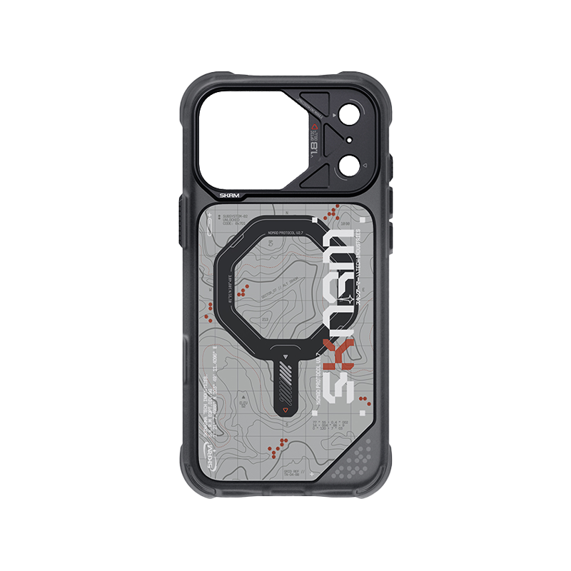 iPhone 18 Pro Max, SkinArma Sonar Cover, Black