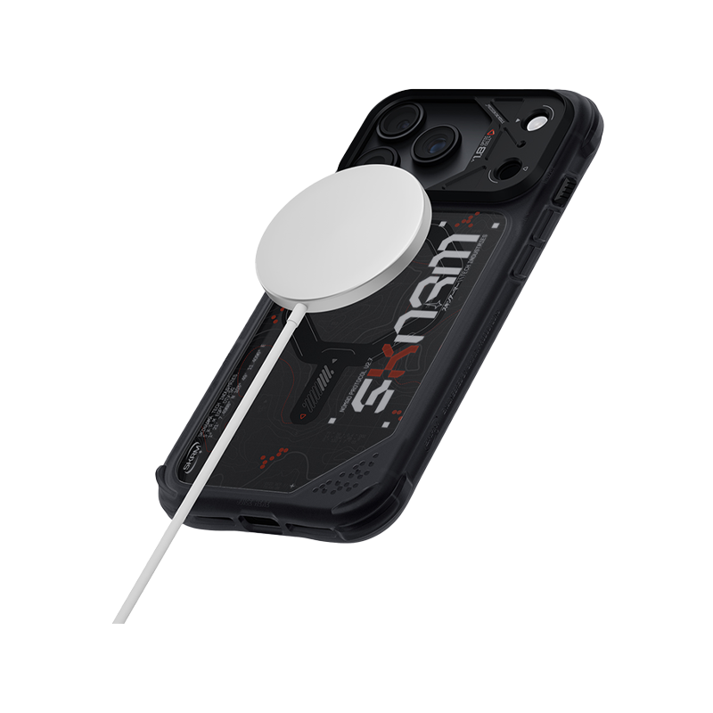 iPhone 18 Pro Max, SkinArma Sonar Cover, Black
