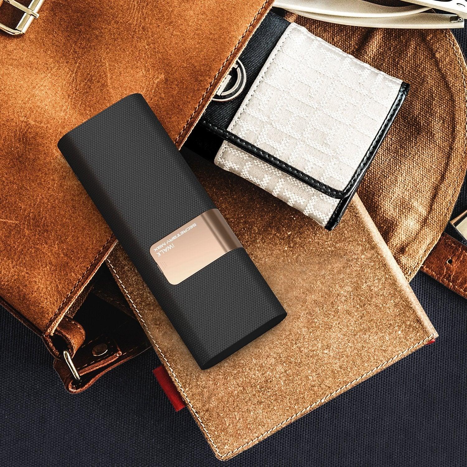 iWalk Secretary Plus 20000mAh Powerbank With Stand - Black - Tashqila