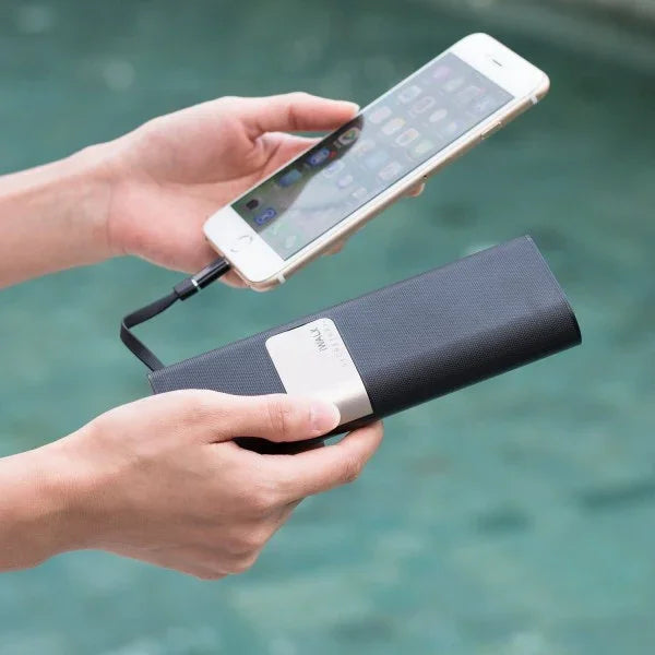 iWalk Secretary Plus 20000mAh Powerbank With Stand - Black - Tashqila