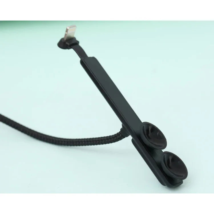 iWalk Crazy Link Gaming Charging Lightning Cable - Black - Tashqila