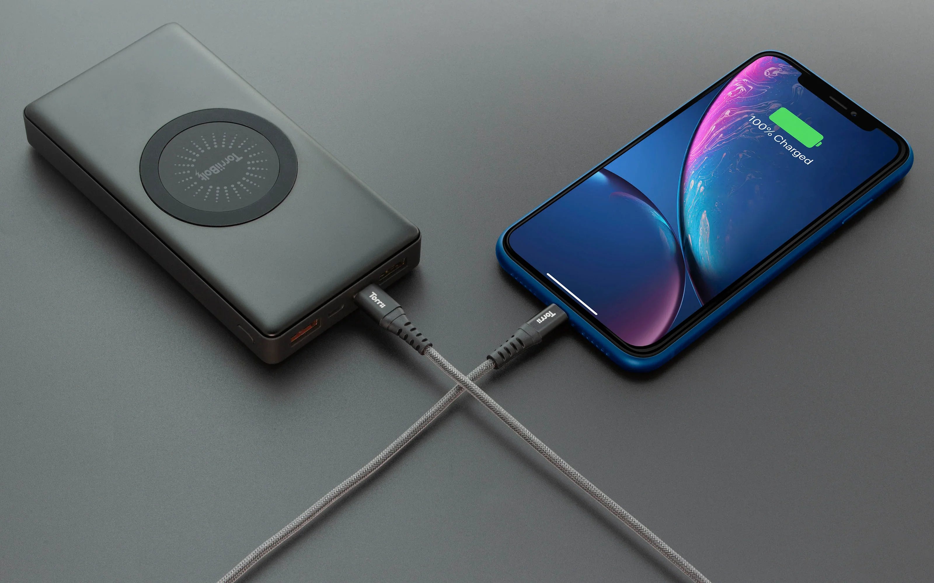 Torrii Kevable Type-C To Mfi Lightning Cable - Black - Tashqila