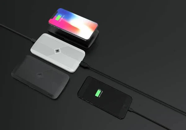 iWalk Scorpion Wireless Charging Pad - Black - Tashqila