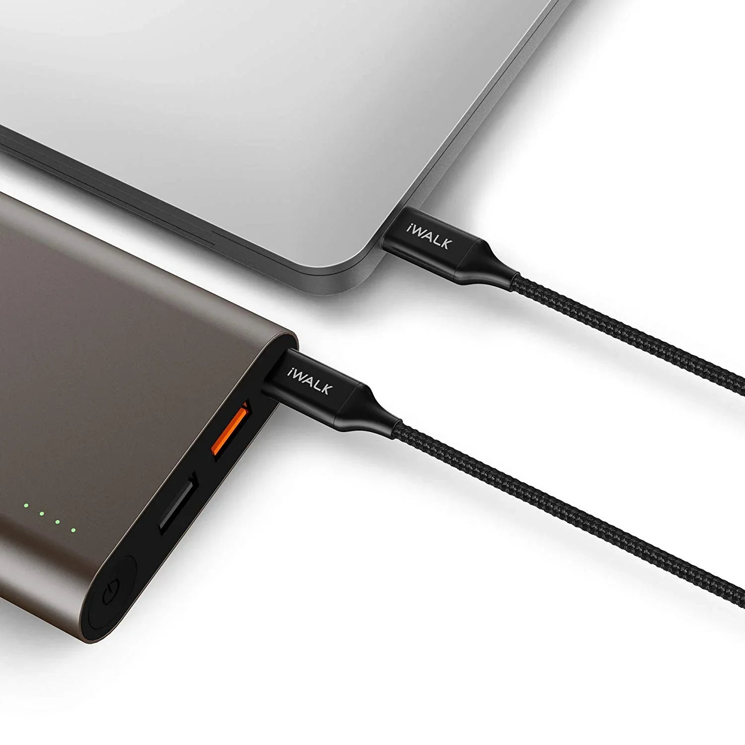 iWalk Type C To Type C Data Cable 1.2 Mtr - Black - Tashqila