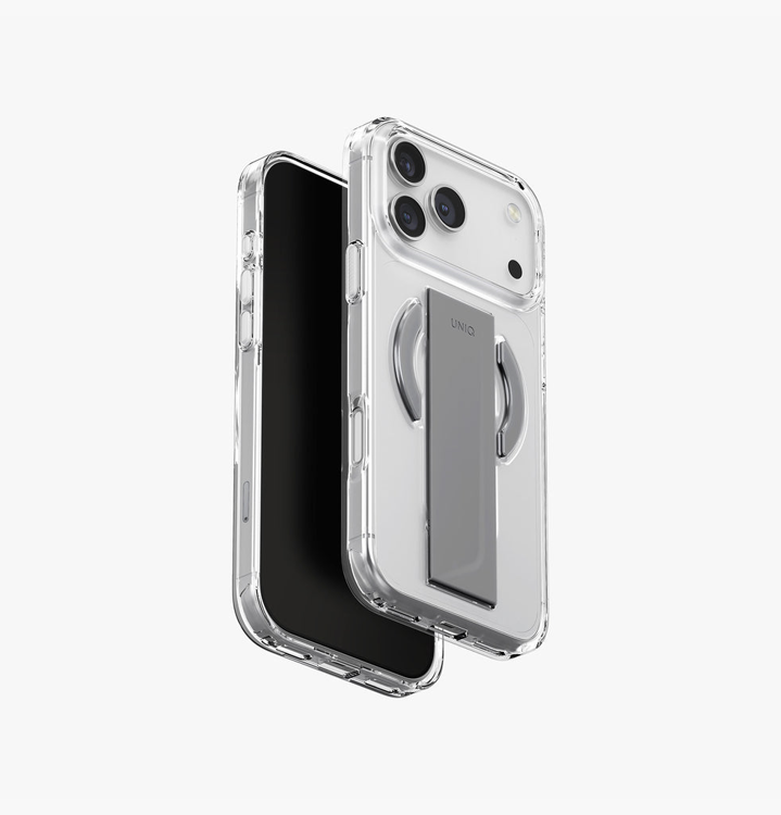 Uniq Hybrid iPhone 17 Pro Max Magclick Heldro Air - Lucent Clear