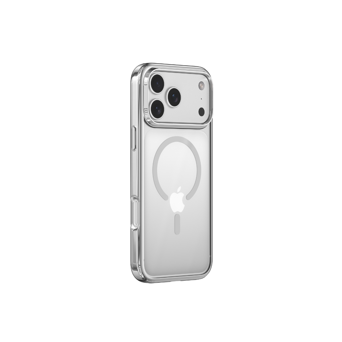 Devia iPhone 18 Pro Max Glimmer Series Anti-Yellowing Magnetic Case, Silver