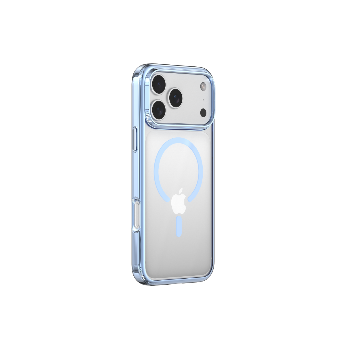 Devia iPhone 18 Pro Max Glimmer Series Anti-Yellowing Magnetic Case- Blue