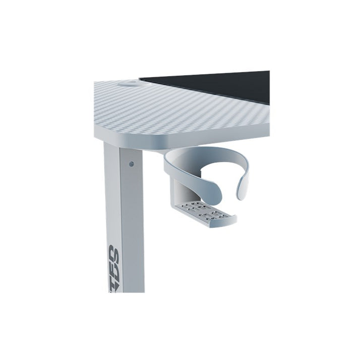Twisted Minds Paradox Adjustable Gaming Desk, 120*60 cm, 600*600*3mm - White - Tashqila