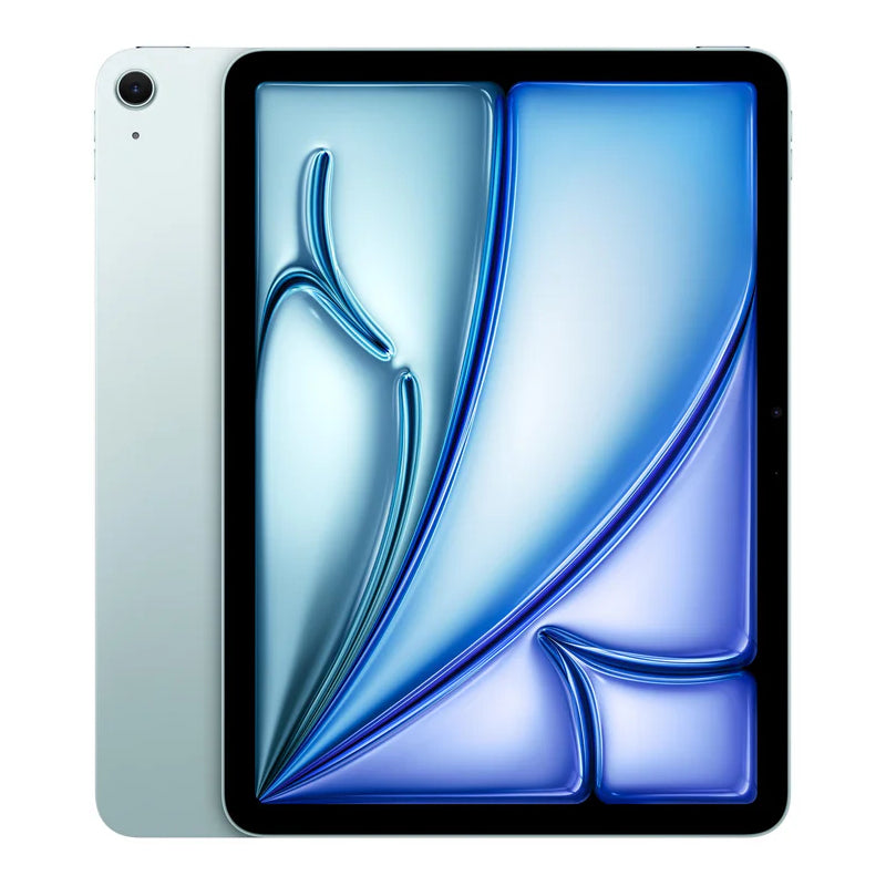 
لوحي آبل iPad Air (الجيل السادس) - M2 Chip / سعة تخزين 256 جيجابايت / شاشة Liquid Retina بحجم 11 بوصة / واي فاي / ضمان لمدة سنة / اللون: أزرق