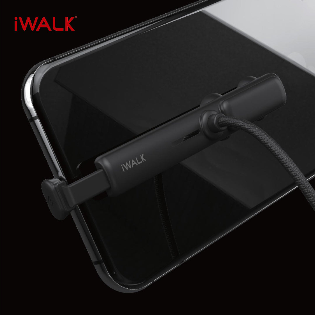 iWalk Crazy Link Gaming Charging Lightning Cable - Black