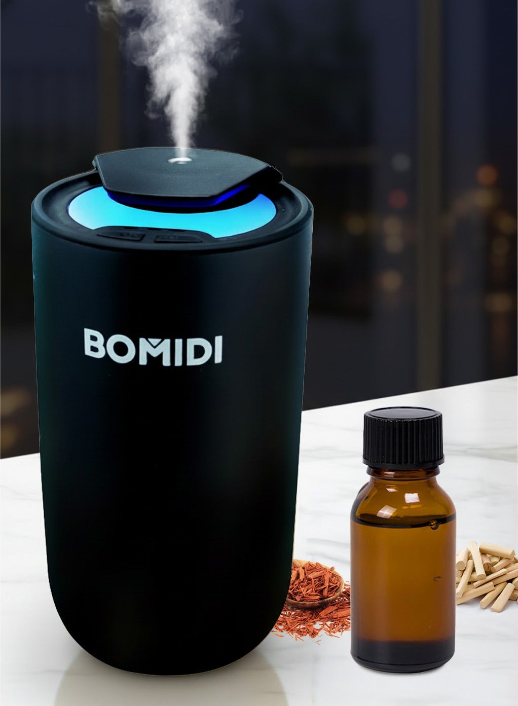 Bomidi Waterless Diffuser Machine 15ml Capacity AD03 Black