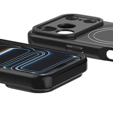iPhone 18 Pro / 17 Pro, Itskins Ice Magsafe Cover - Black