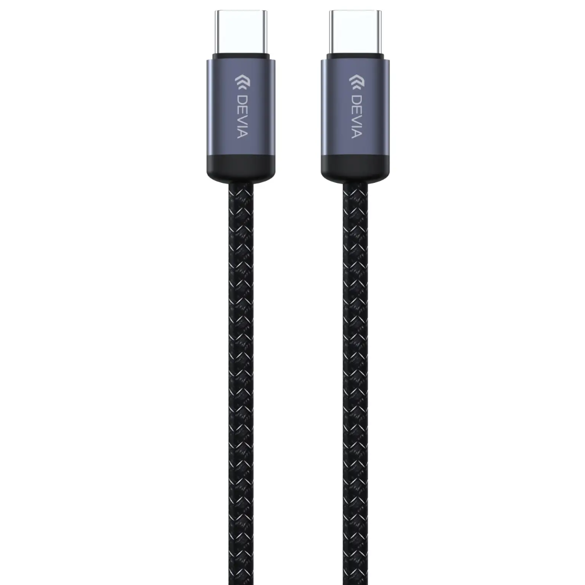 Devia Extreme Speed Series Pd30W+QC Fast Car Charger Set With C-C Cable - Deep Sky Gray