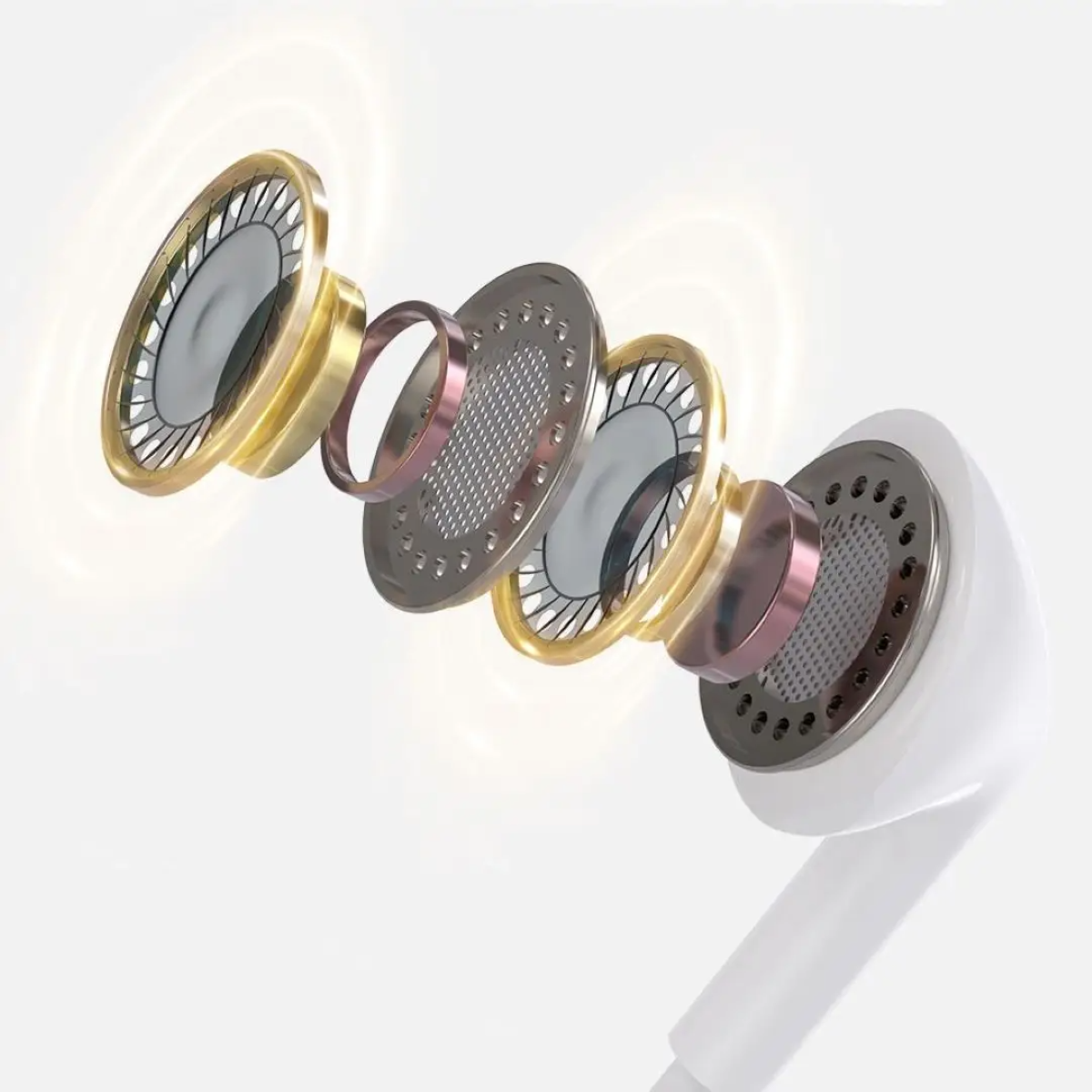 Devia Kintone Series A3 Wired Earphone (Type-C Digital) - White