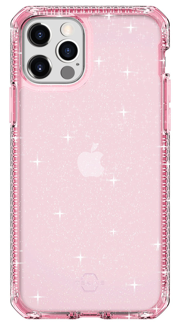 Itskins Hybrid Spark Antimicrobial Case For iPhone 12 & 12 Pro - Pink