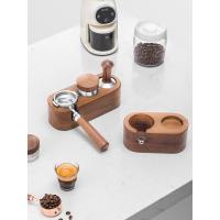 walnut-wood-portafilter-and-tamper-holder - Tashqila Kuwait