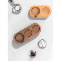 walnut-wood-portafilter-and-tamper-holder - Tashqila Kuwait