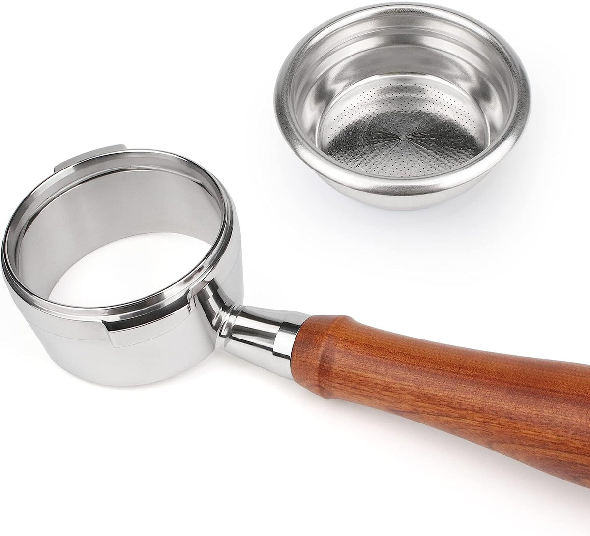 portafilter-bottomless-for-gaggia-58mm-rosewood - Tashqila Kuwait