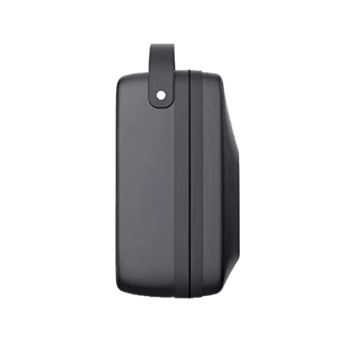 A black hard-shell carrying case with a top handle, featuring the XGIMI logo on the front, set against a plain white background.