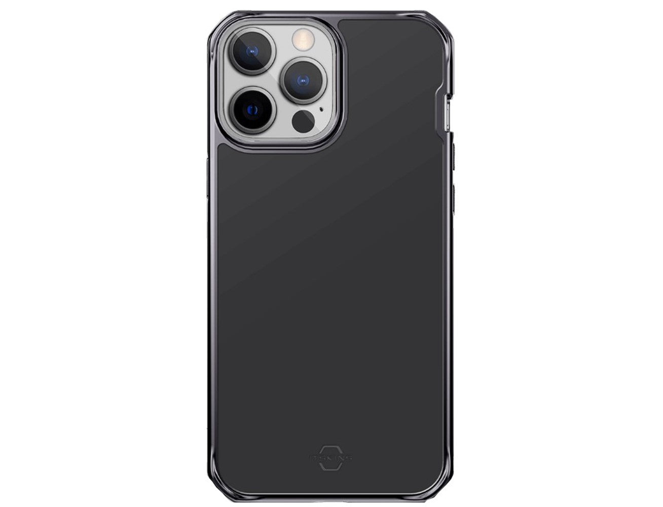 Itskins Hybrid Glass Series Cover For iPhone 13 Pro Max - Space Grey