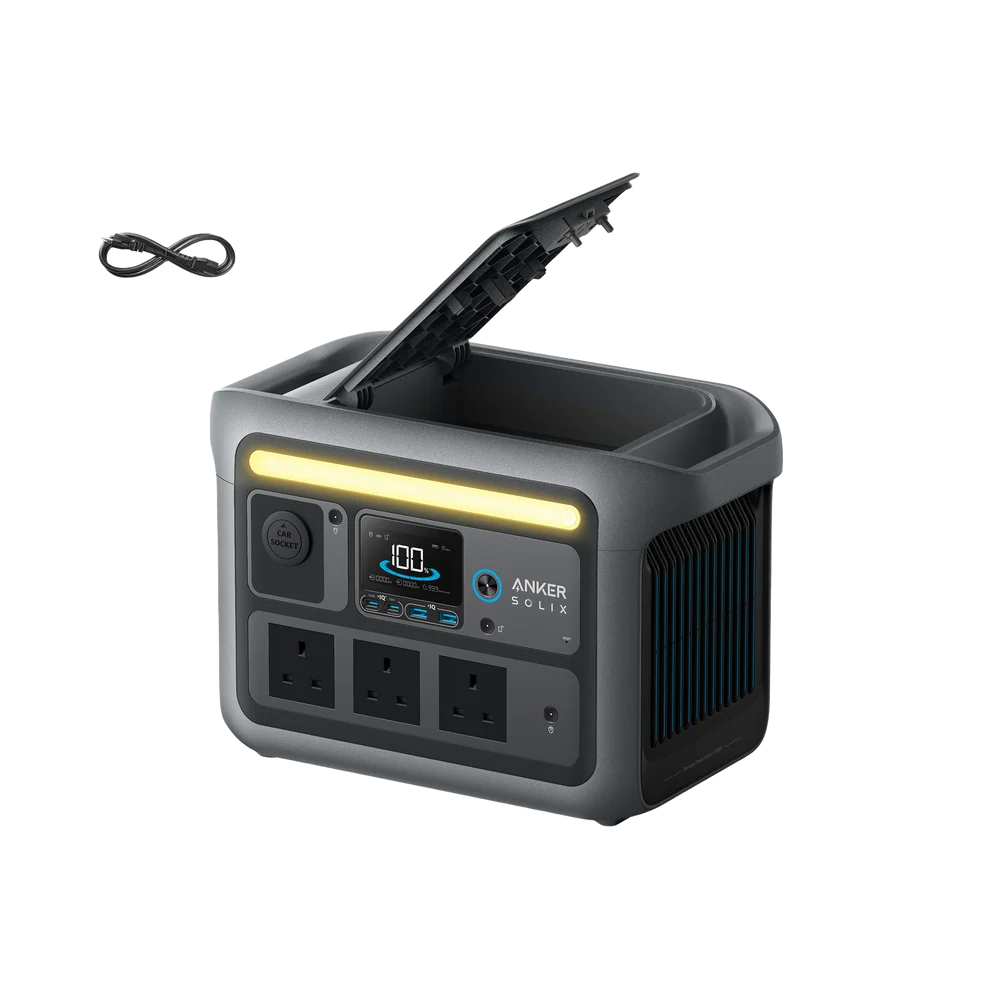 Anker SOLIX C800 Portable Power Station (A17532Z1) – 768Wh | 1200W