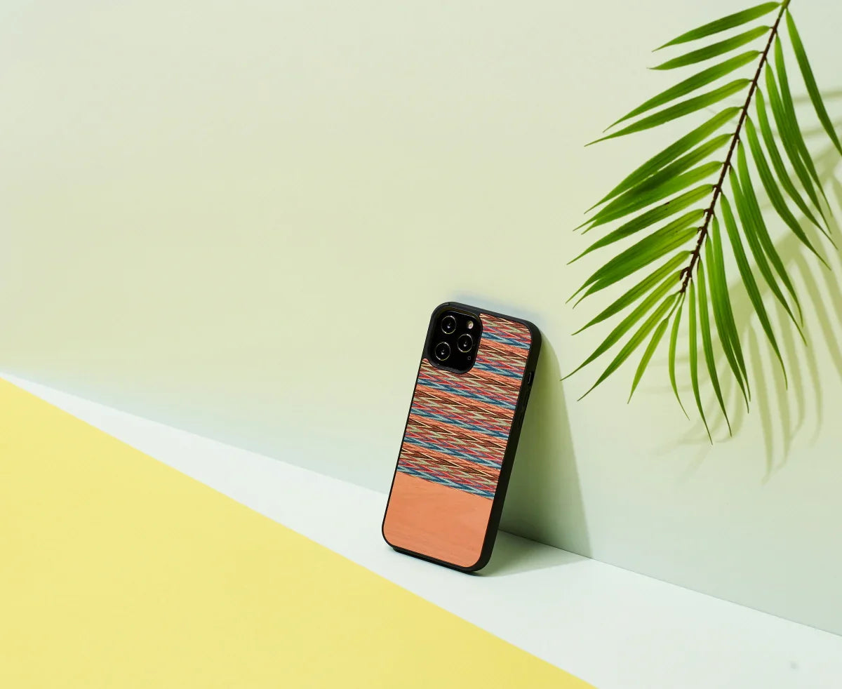 Man & Wood Case For iPhone 12 Pro Max - Browny Check - Tashqila