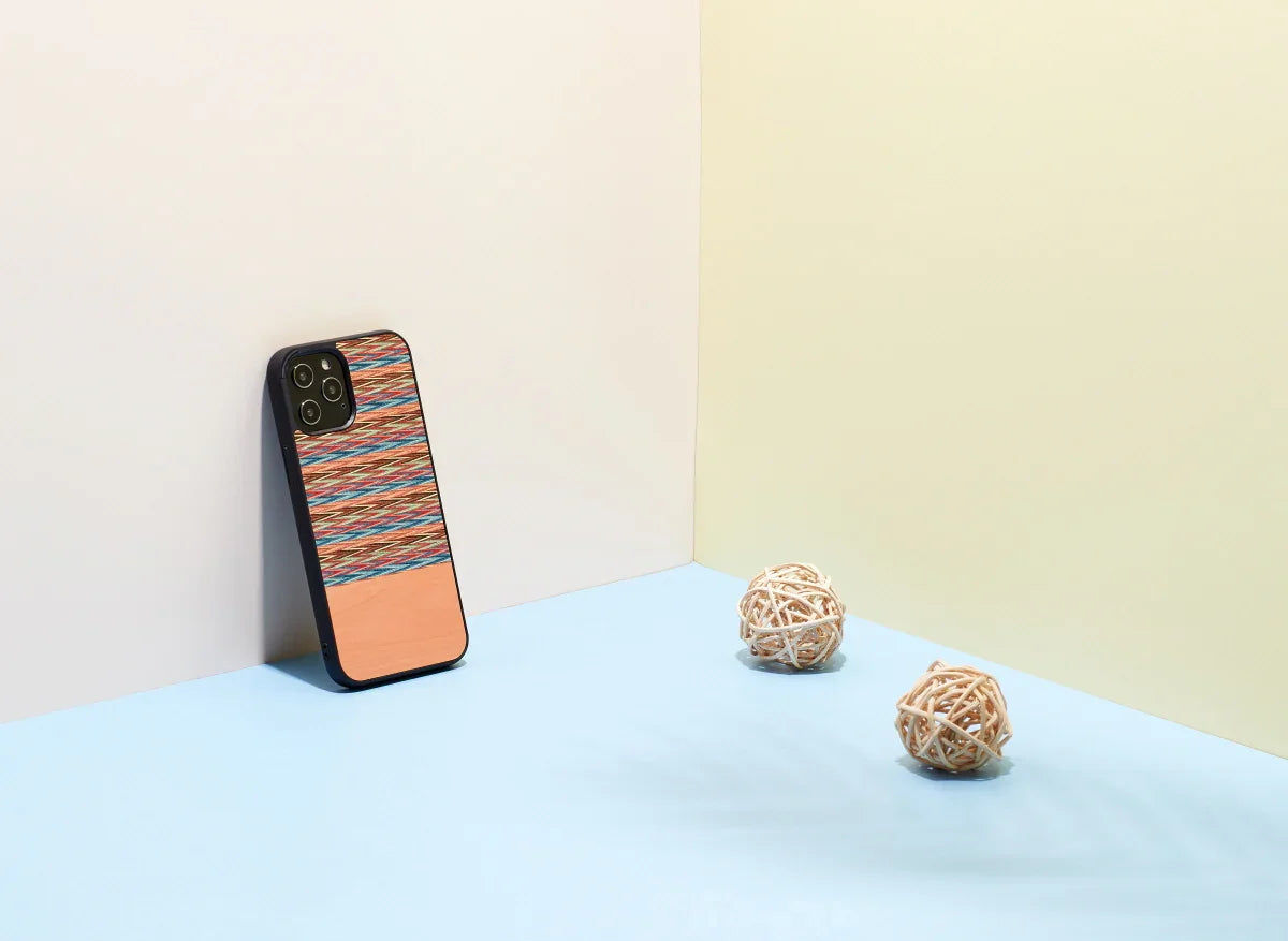 Man & Wood Case For iPhone 12 Pro Max - Browny Check - Tashqila