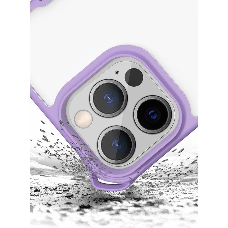 Itskins Hybrid Sling Series Cover For iPhone 13 Pro Max - Light Purple And Transparent