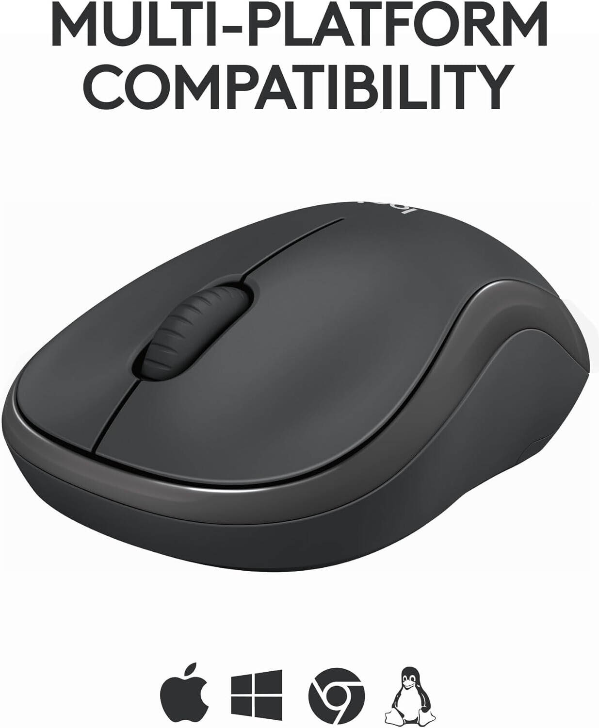 Logitech M241 Silent Bluetooth Mouse - Graphite product photo
