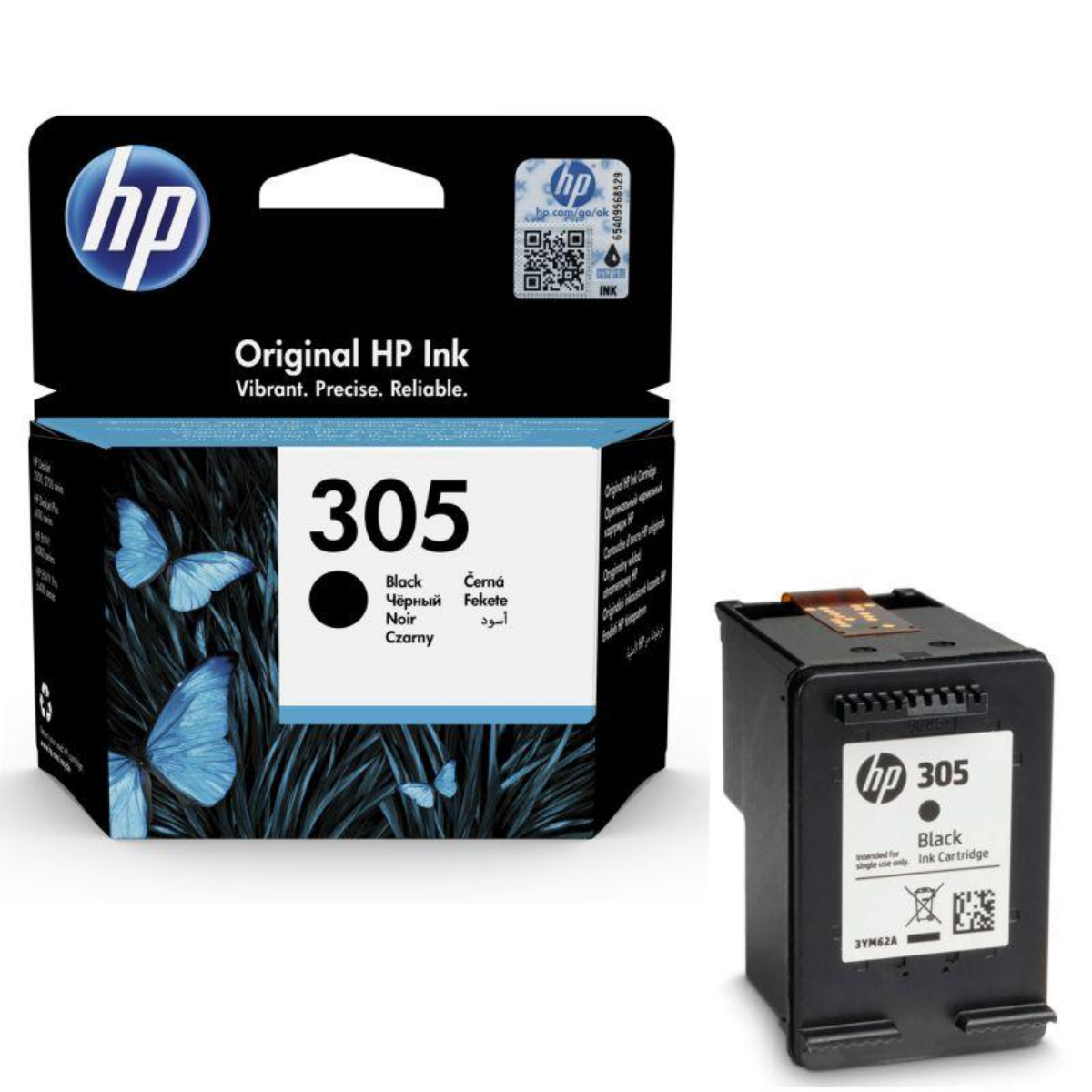 HP 305 Black Ink Cartridge