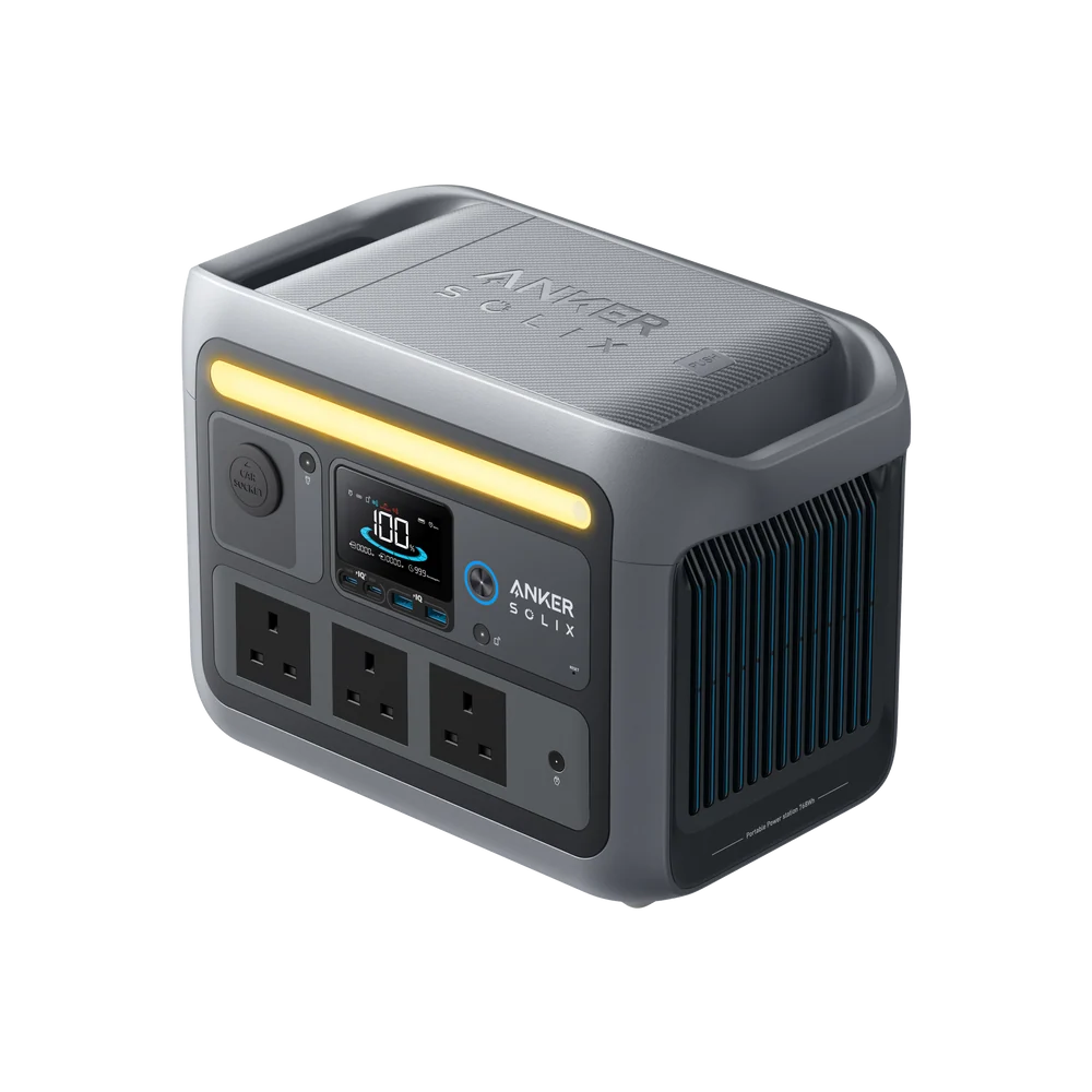Anker SOLIX C800 Portable Power Station (A17532Z1) – 768Wh | 1200W