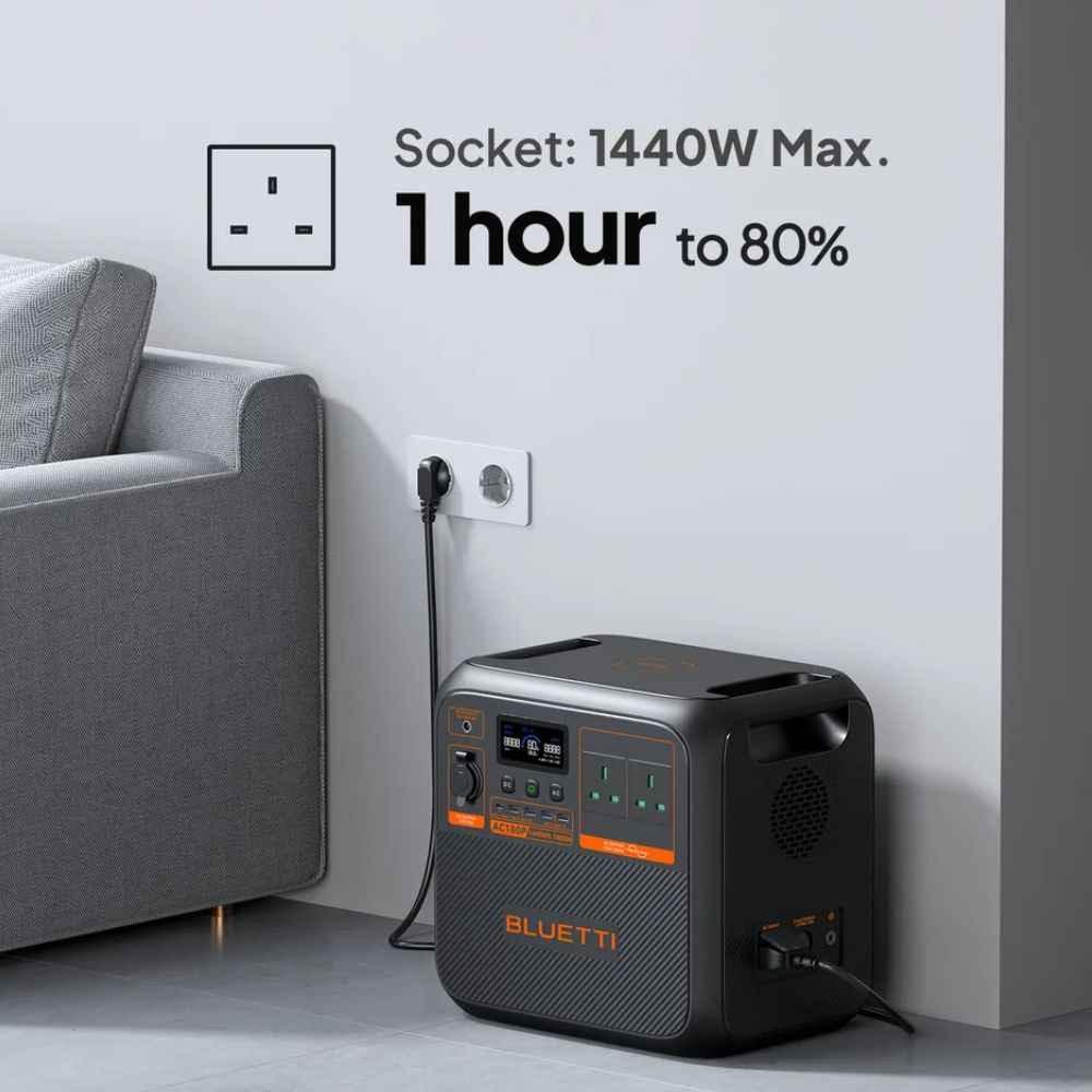 Bluetti Portable Power Station, 1800W 1440Wh