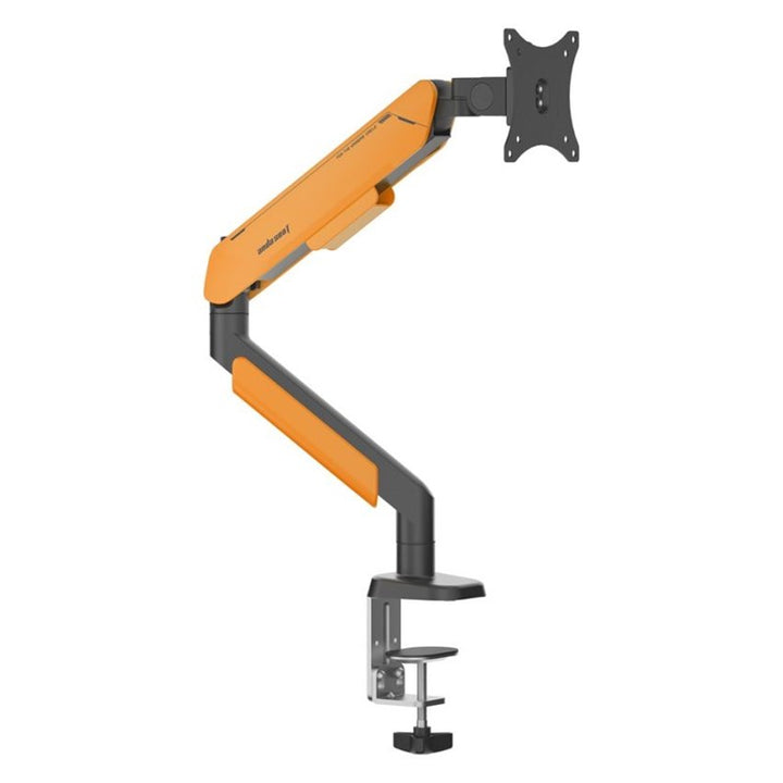 Andaseat Stealth Pro II A9 Ergonomic Single Monitor Arm - Black & Orange - Tashqila
