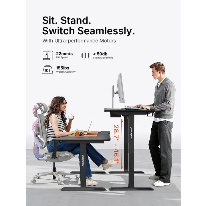 AndaSeat Xtreme Series Gaming Desk, Size (120*75 cm) - Black - Tashqila