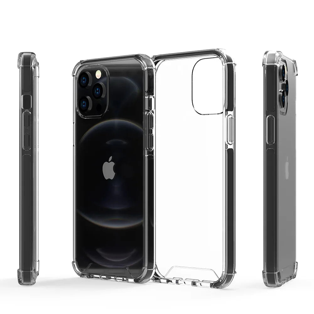 Armor-X CBN Protective Case For iPhone 12 & 12 Pro - Black - Tashqila
