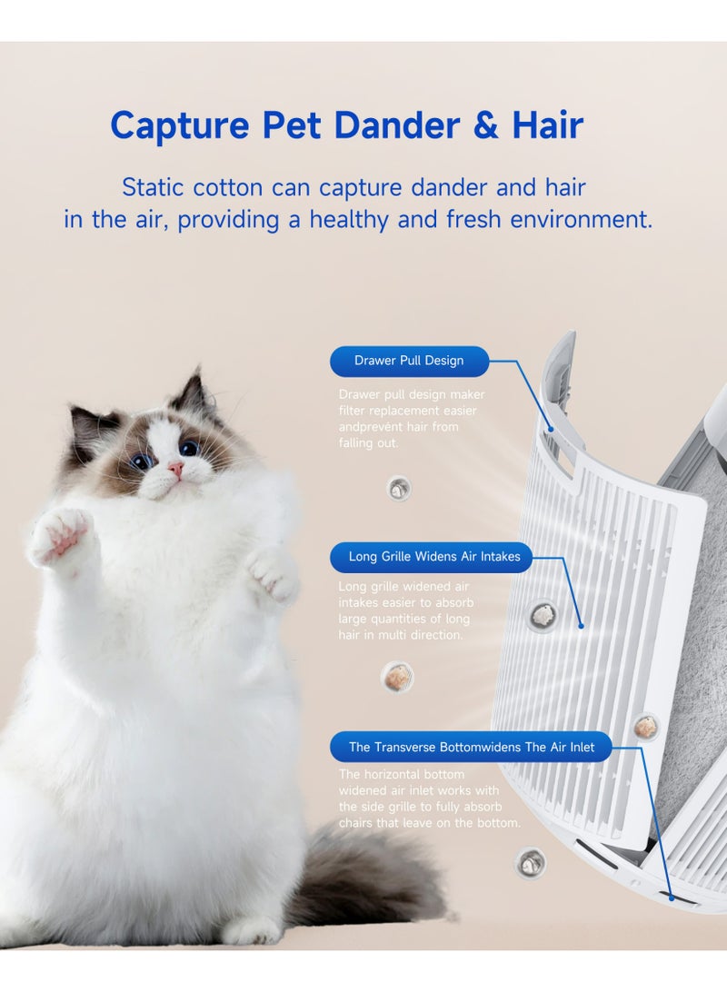 Bomidi Pet Air Purifier AP02 White