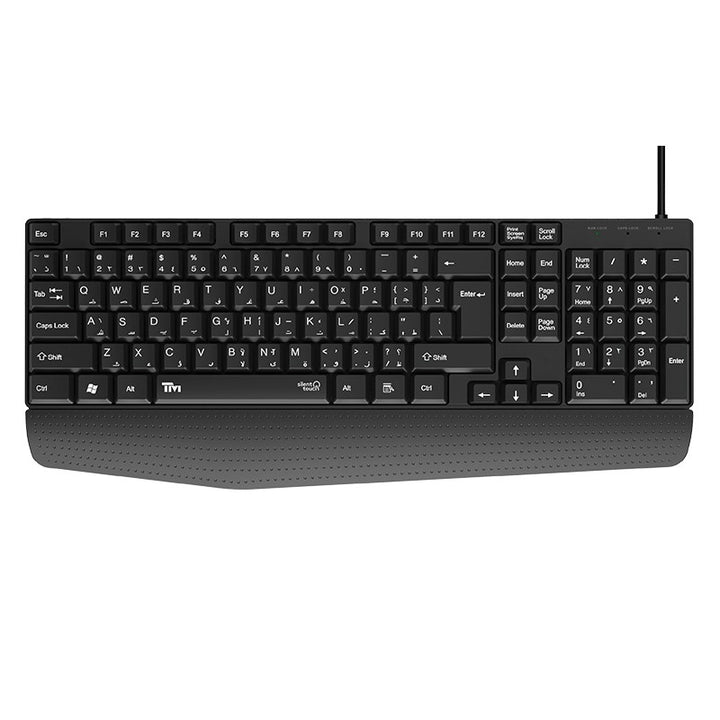 Twisted Minds K12 Kavara Series keyboard - Black - (Eng/Arb)