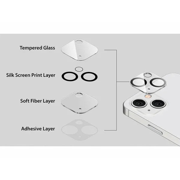 Torrii Bodyglass Camera Lens Protector For iPhone 13 / 13 Mini - Clear - Tashqila