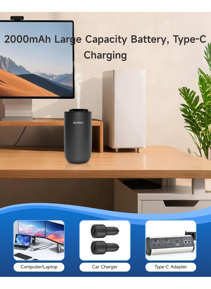 Bomidi Waterless Diffuser Machine 15ml Capacity AD03 Black