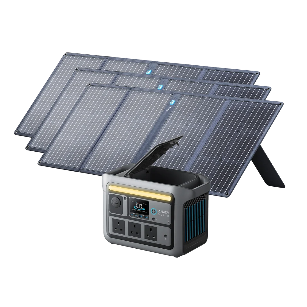 Anker SOLIX C800 Portable Power Station (A17532Z1) – 768Wh | 1200W