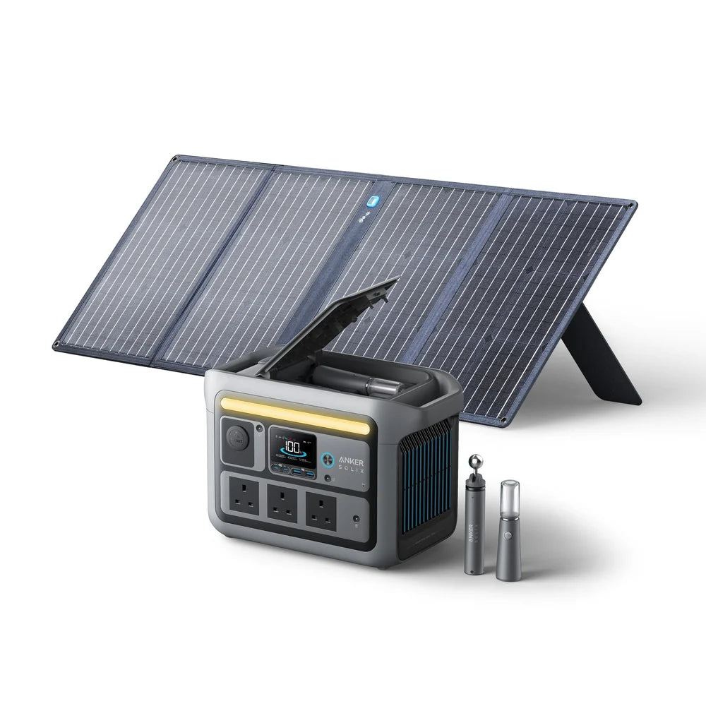 Anker SOLIX C800 Portable Power Station (A17532Z1) – 768Wh | 1200W