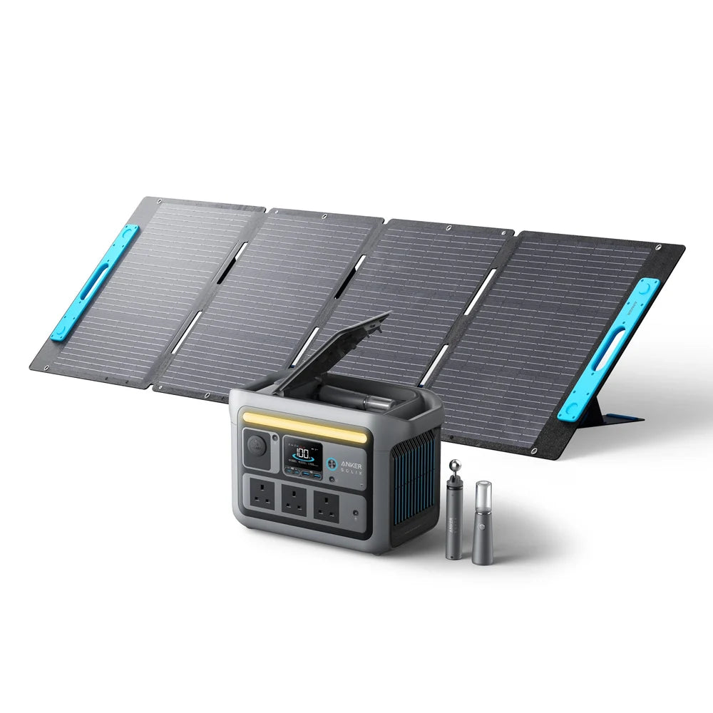 Anker SOLIX C800 Portable Power Station (A17532Z1) – 768Wh | 1200W