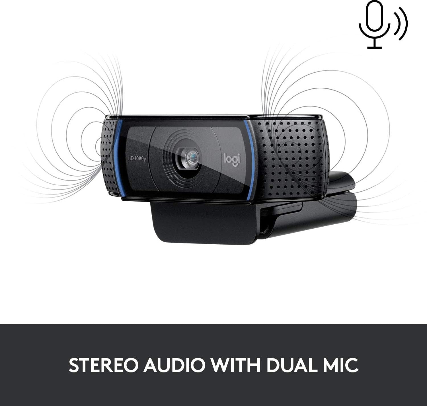 Logitech C920S Pro HD USB Webcam product photo
