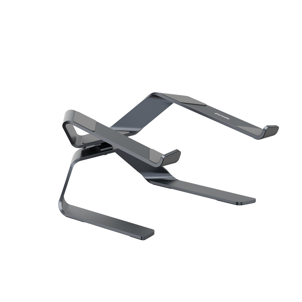 Porodo 360° Rotatable and Adjustable Laptop Stand - Grey
